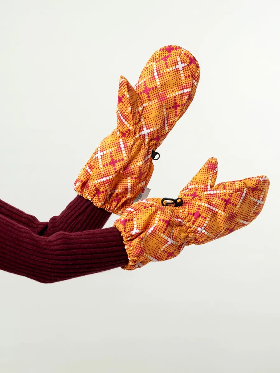 Варежки краги детские непромокаемые зимние мембрана на флисе