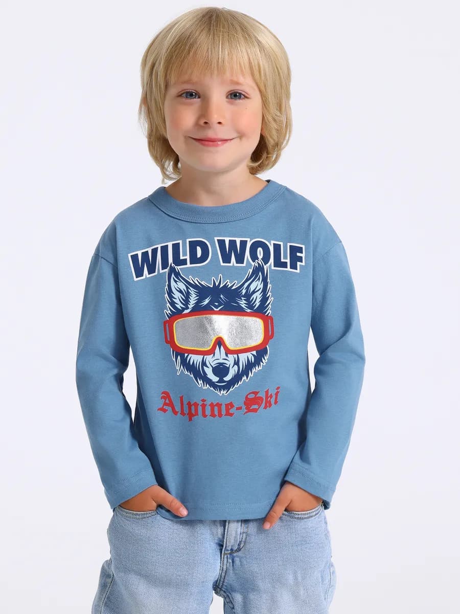 Лонгслив для мальчика в садик