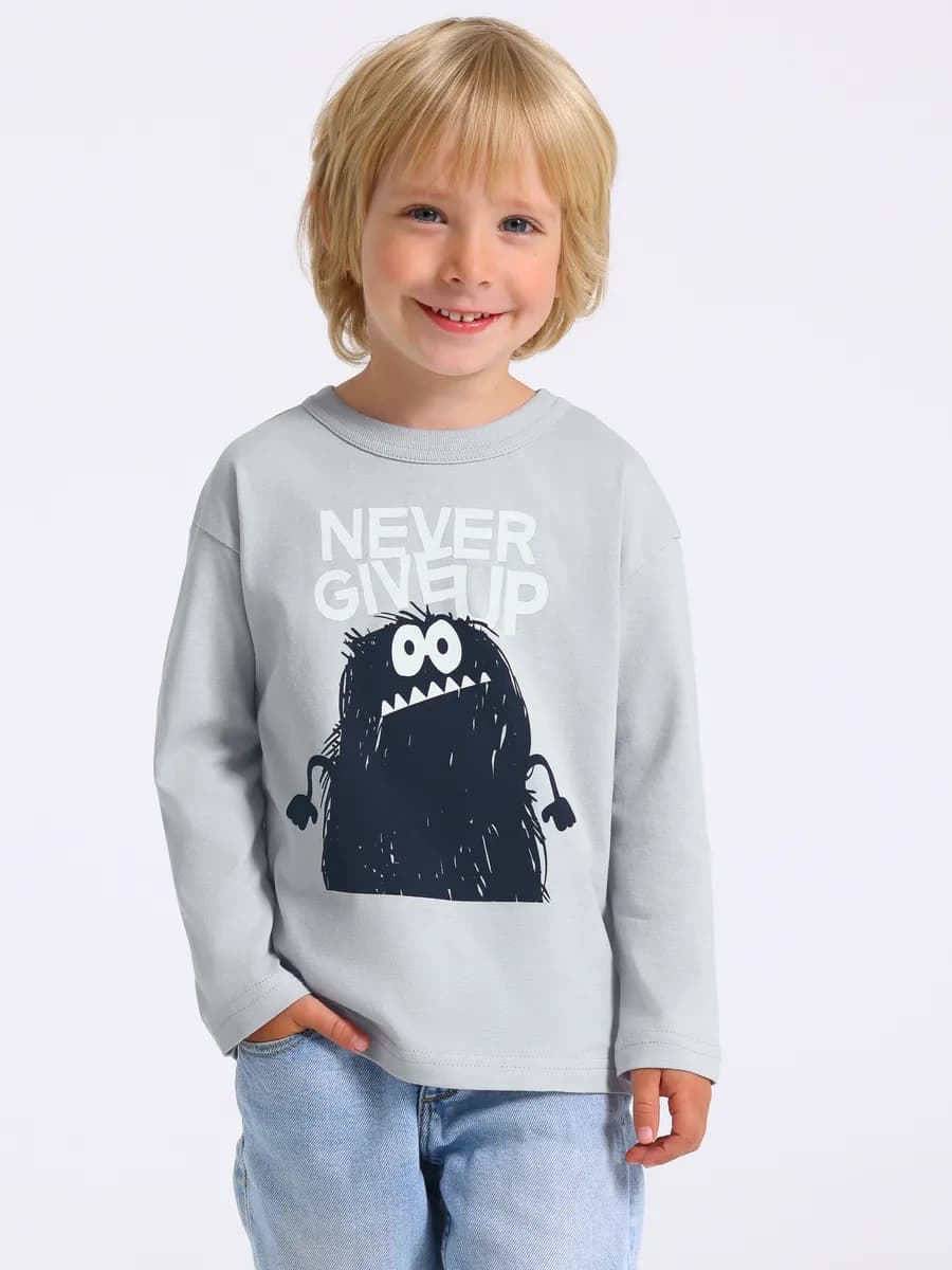 Лонгслив для мальчика в садик