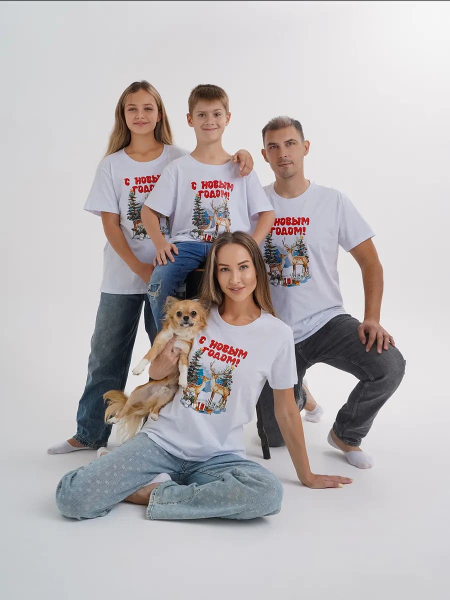 Футболка новогодняя