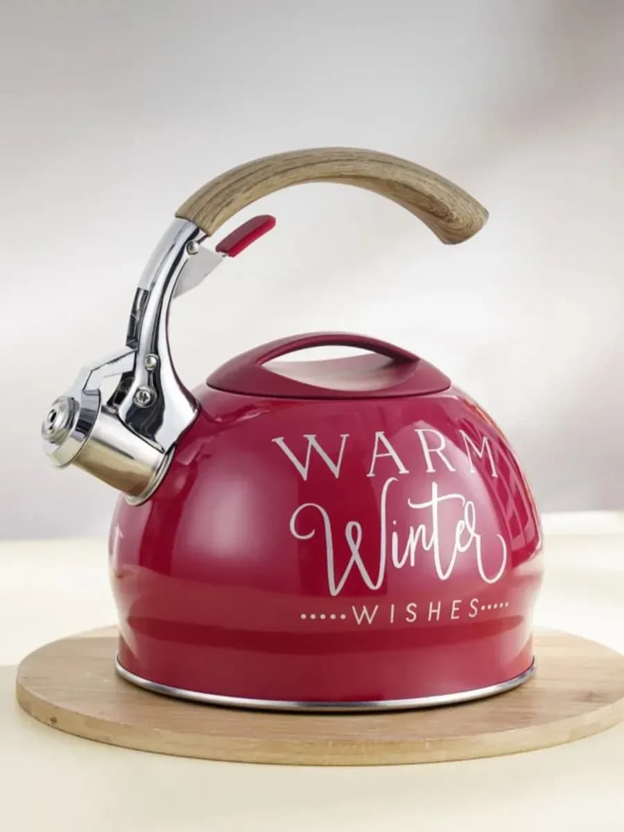 Чайник со свистком для плиты 2,5 литра