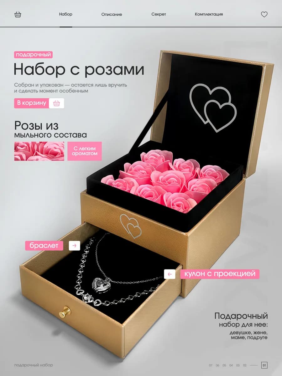 Подарочный набор для девушки к празднику