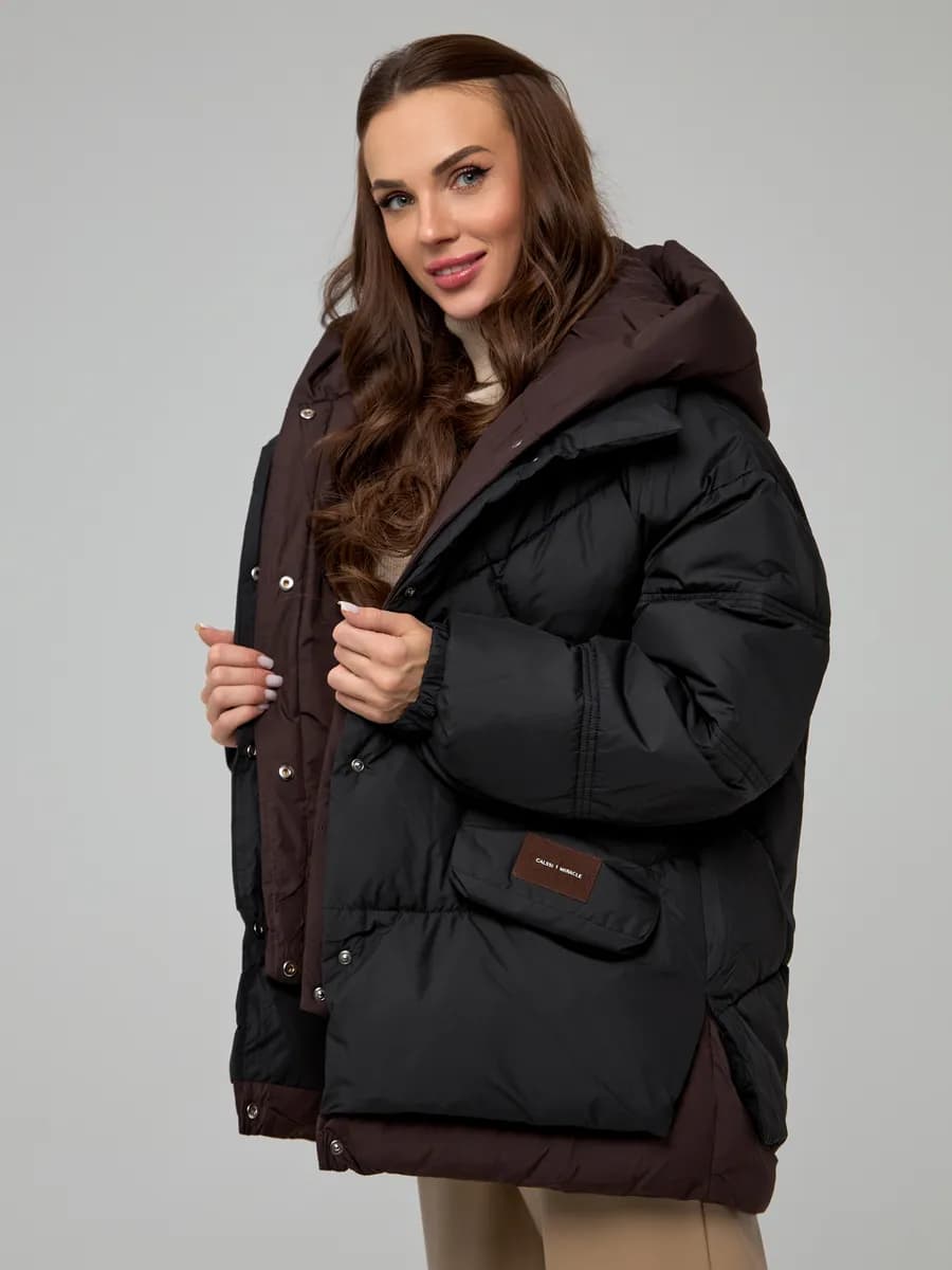 Куртка зимняя с капюшоном