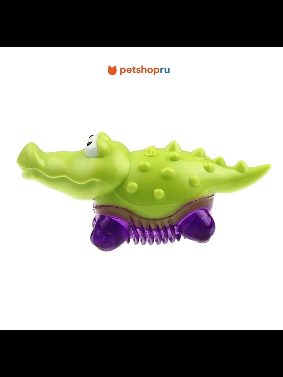 игрушка "Крокодильчик" с пищалкой