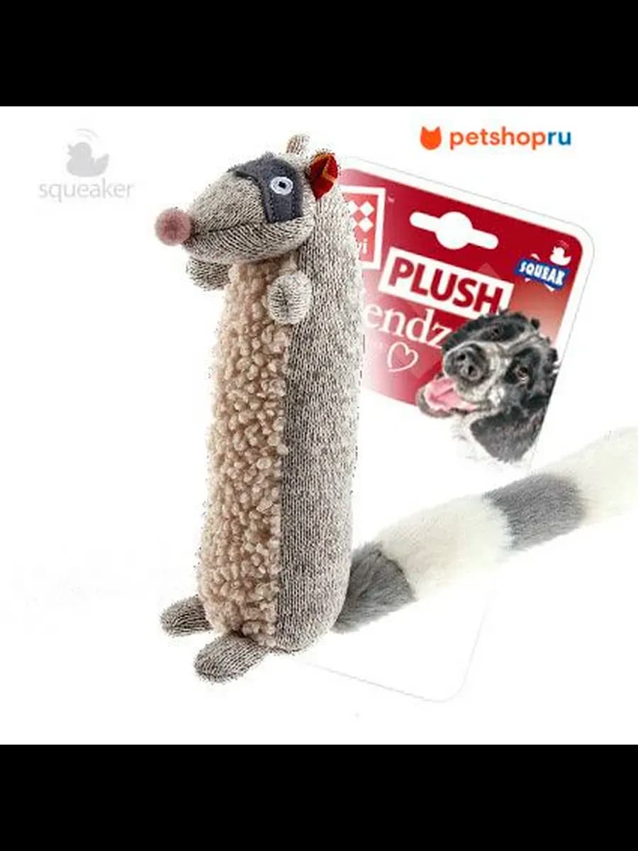 игрушка "Енот" с пищалкой