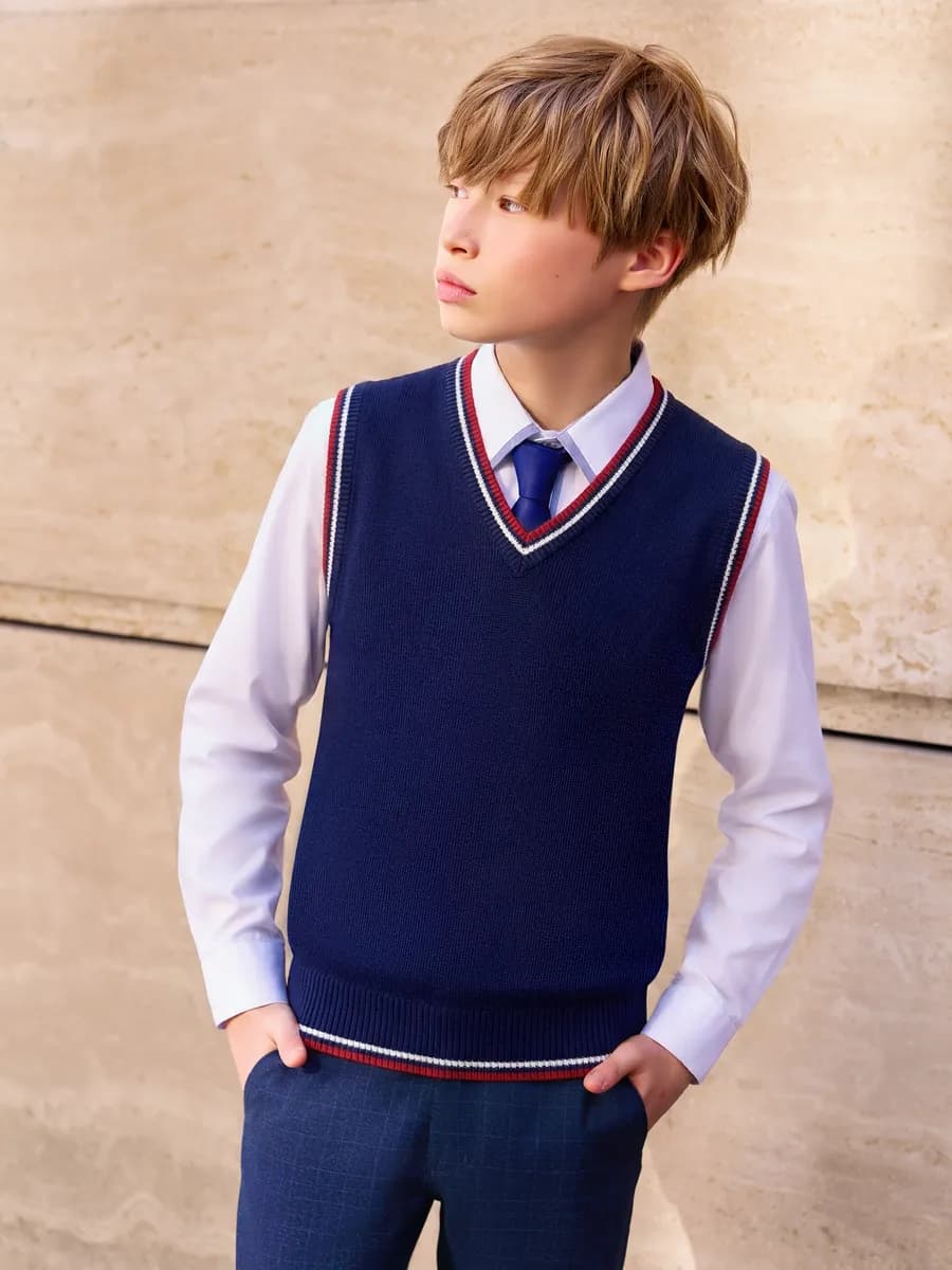 Жилет школьный подростковый