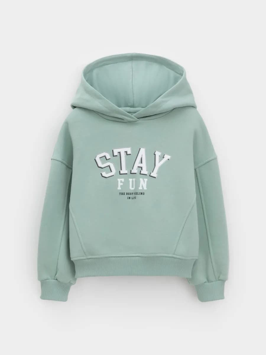 Худи с начесом для девочки