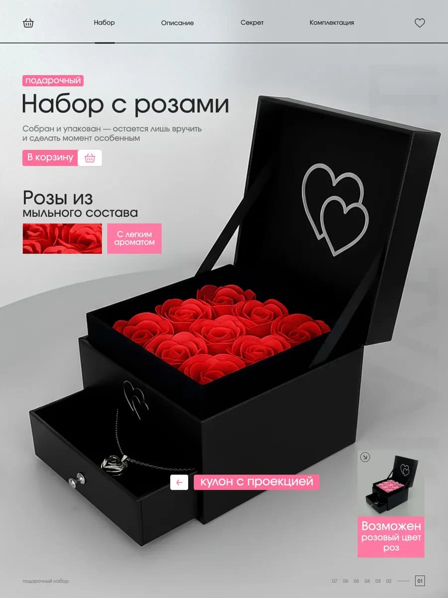 Подарочный набор для девушки на 8 марта