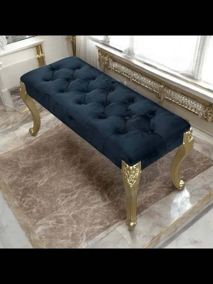 Банкетка в прихожую и спальню пуговицы