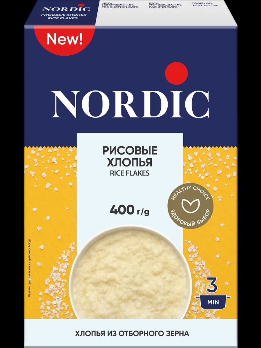 Рисовые хлопья 400г