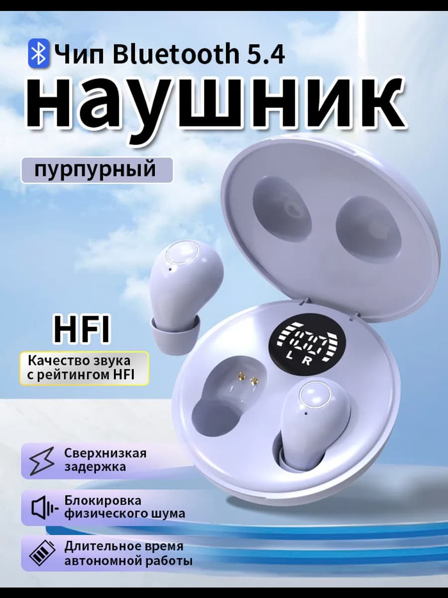 Наушники чип Bluetooth 5.4