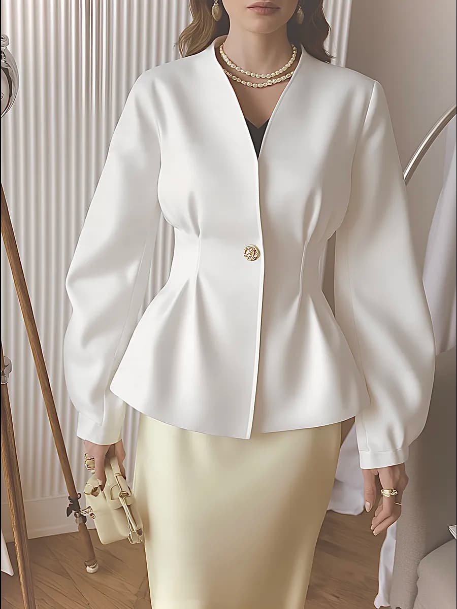 Пиджак приталенный классический