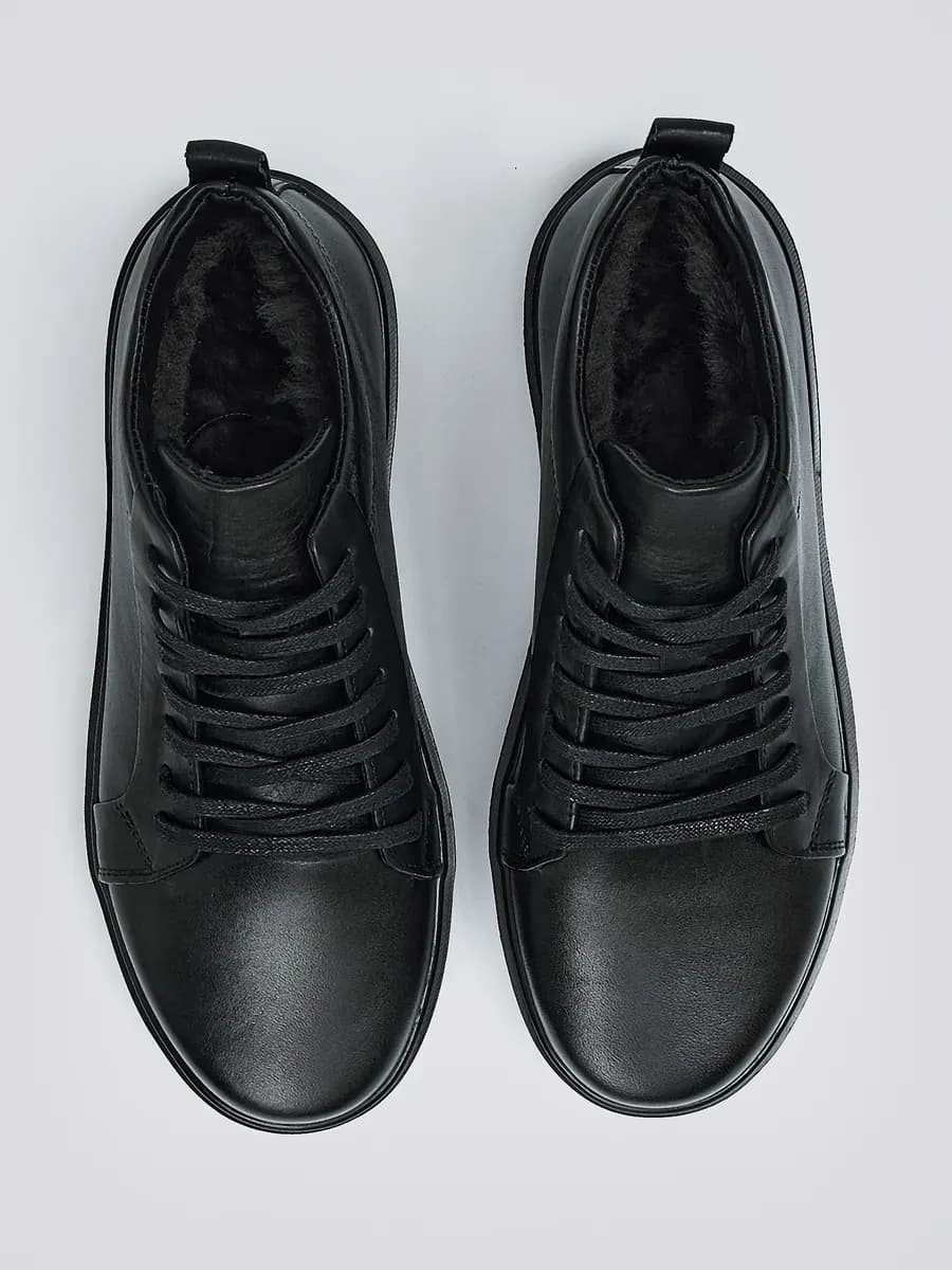 Ботинки зимние из натуральной кожи