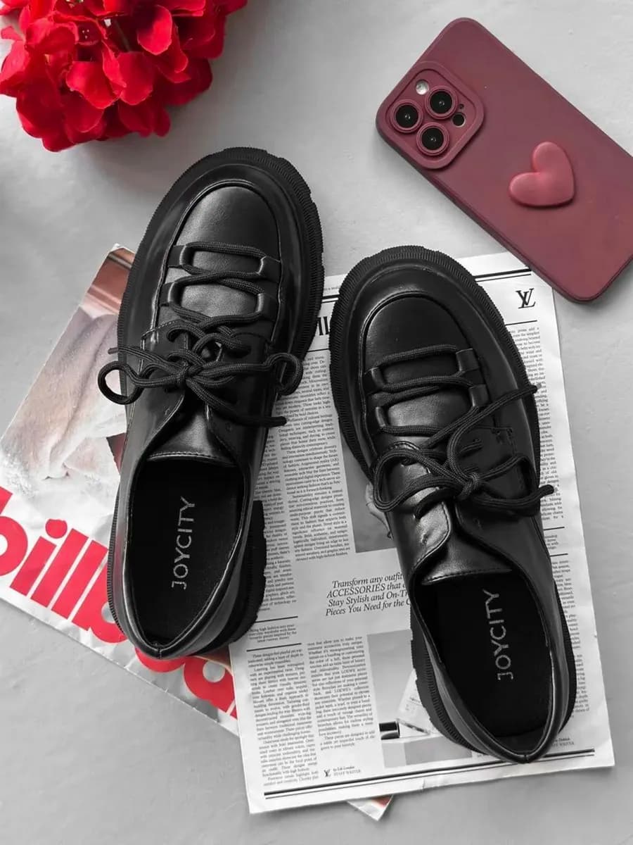 Полуботинки кожаные демисезон