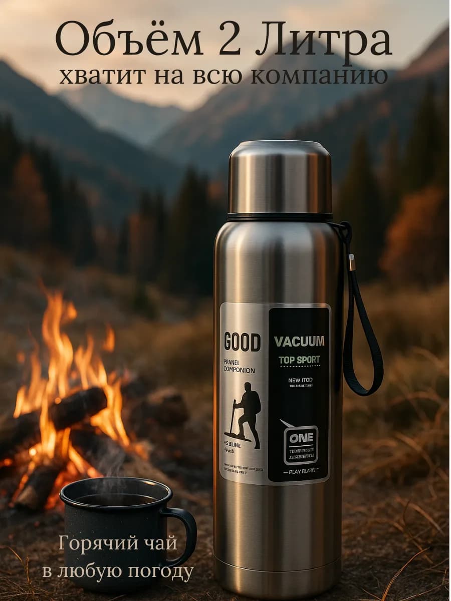 Термос 2л