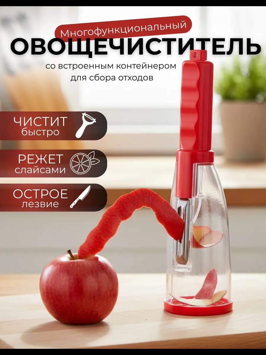 Овощечистка ручная для чистки овощей слайсер