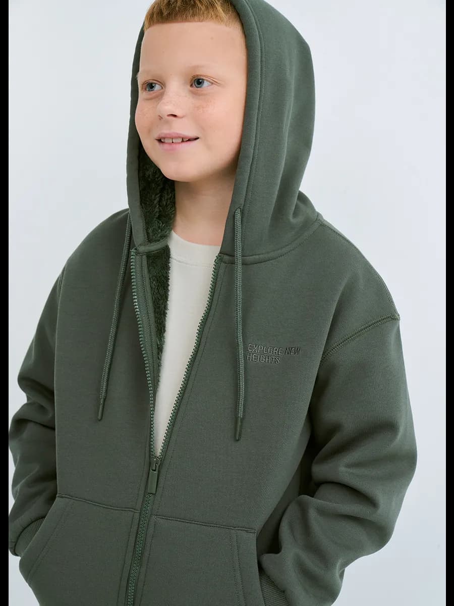 Толстовка на молнии для мальчиков