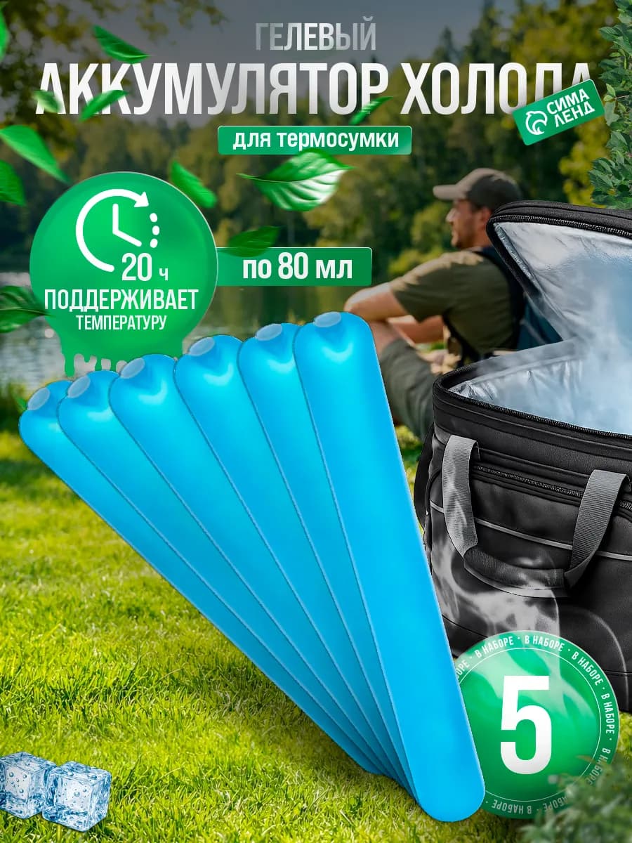 Набор аккумуляторов холода, 5 шт