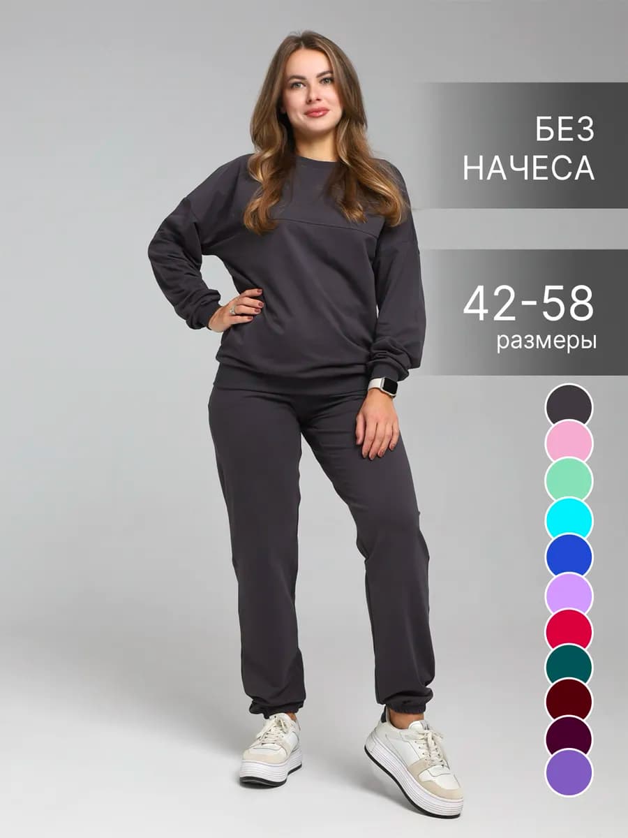 Спортивный костюм осенний без начеса