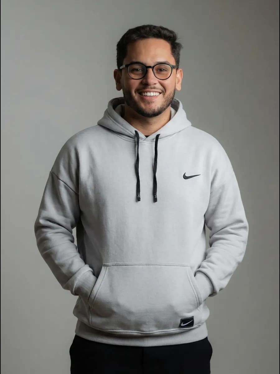 Худи оверсайз трехнитка с начесом - фото 1