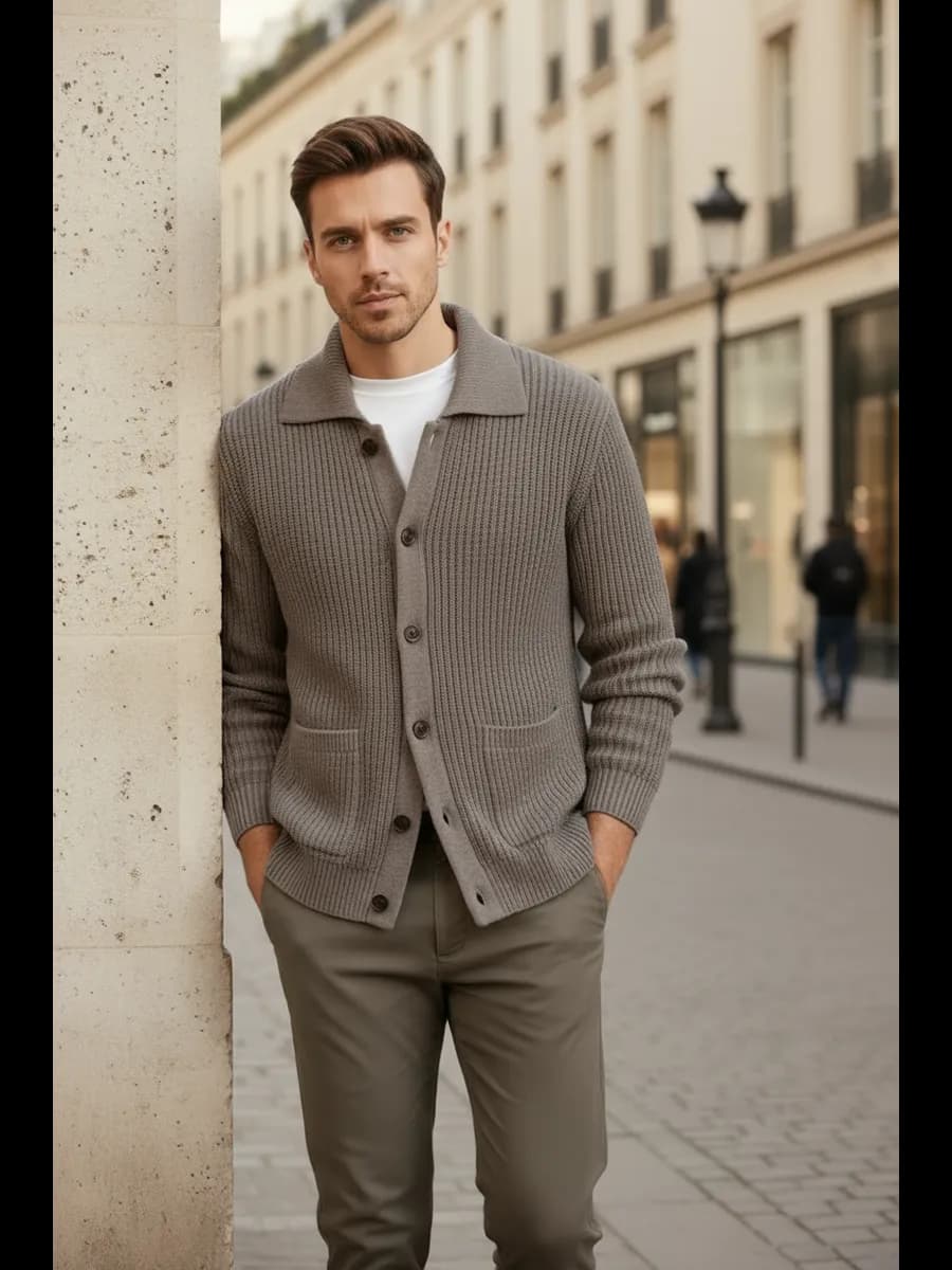 Кардиган мужской Old Money Олд Мани