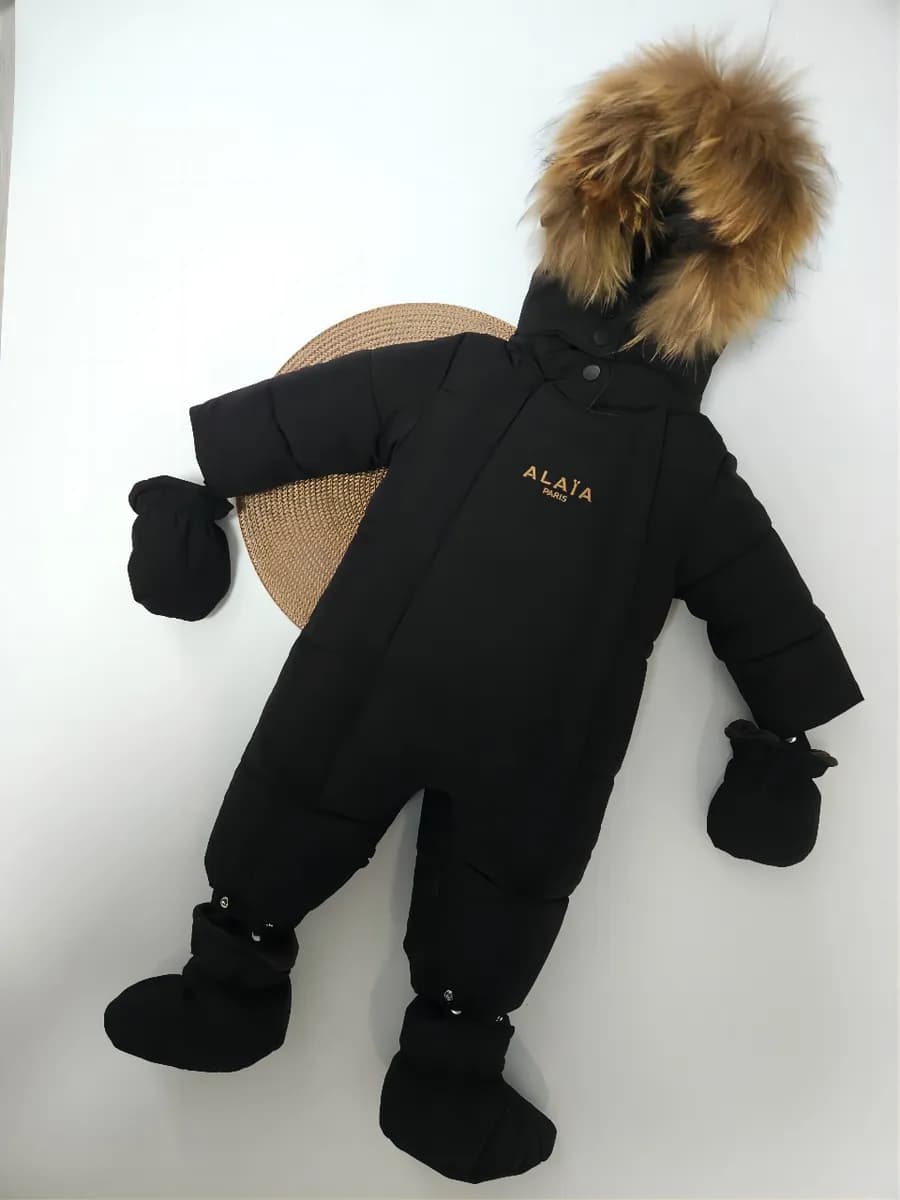 Комбинезон-трансформер для новорожденных зимний