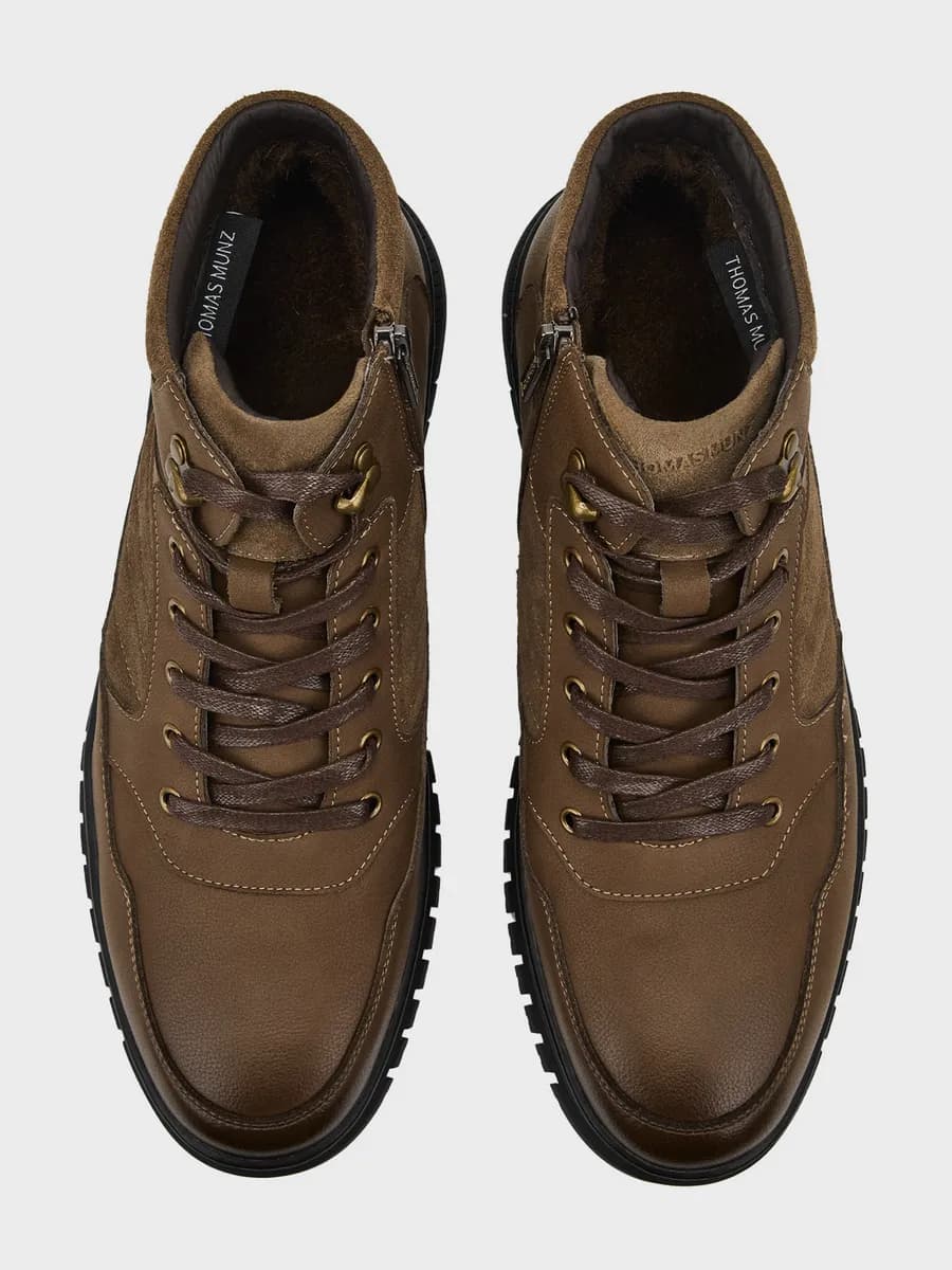 Ботинки зимние натуральная кожа спортивные