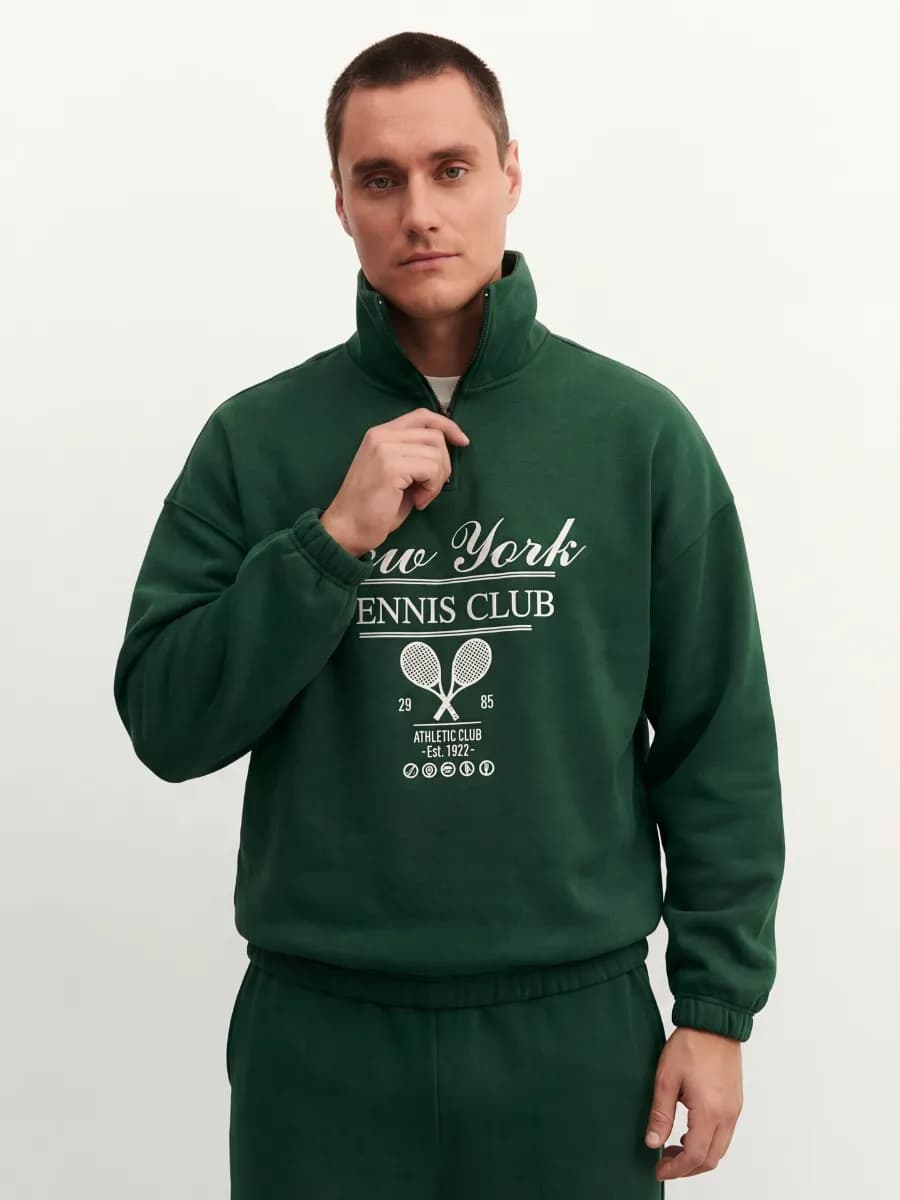 Костюм спортивный без начеса полузамок