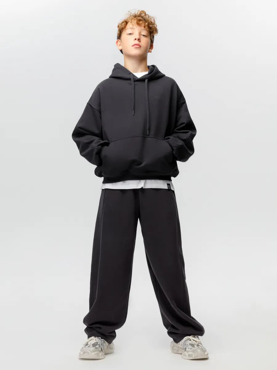 Широкие брюки для подростка, хлопок