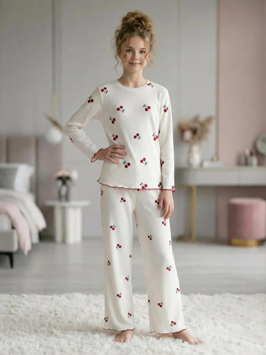 Пижама детская со штанами лапша