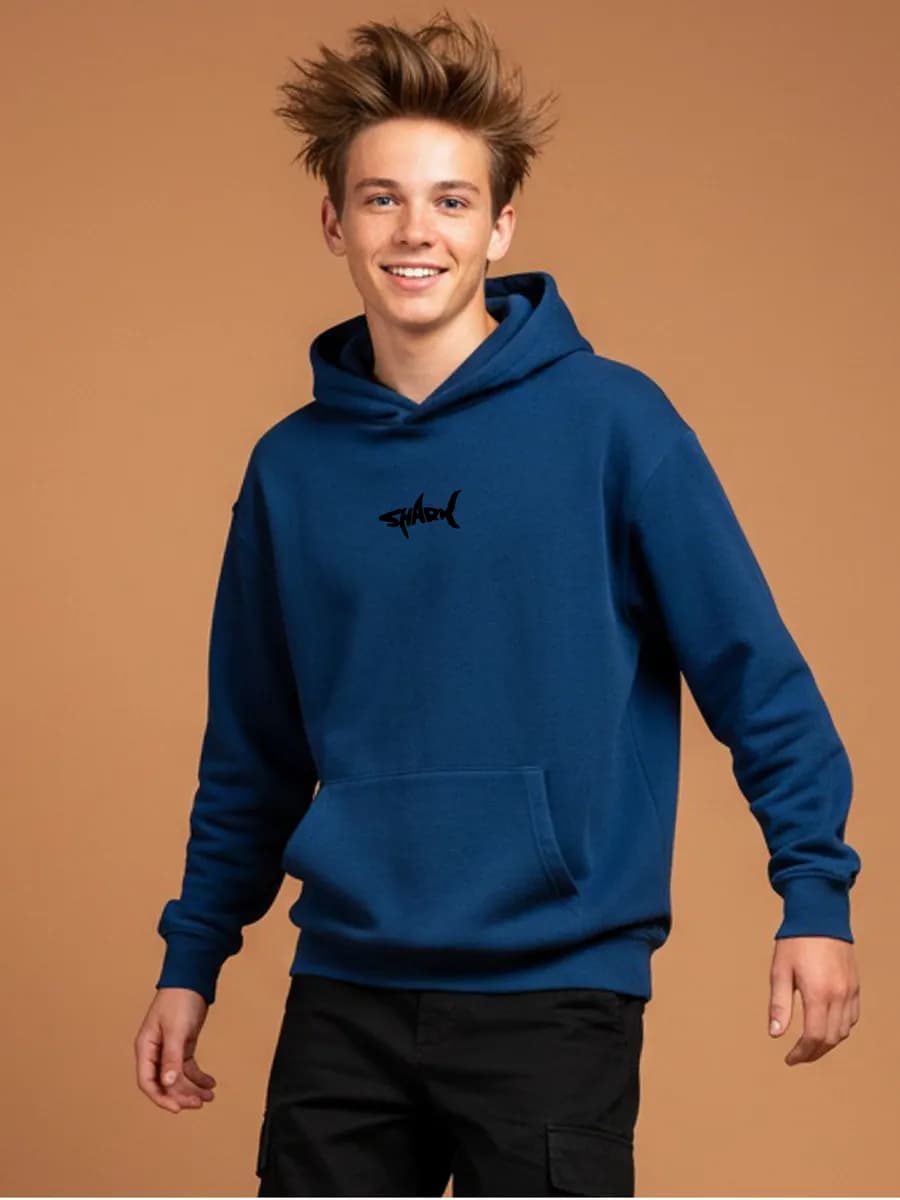 Худи для подростка 7-15 лет без начеса с принтом