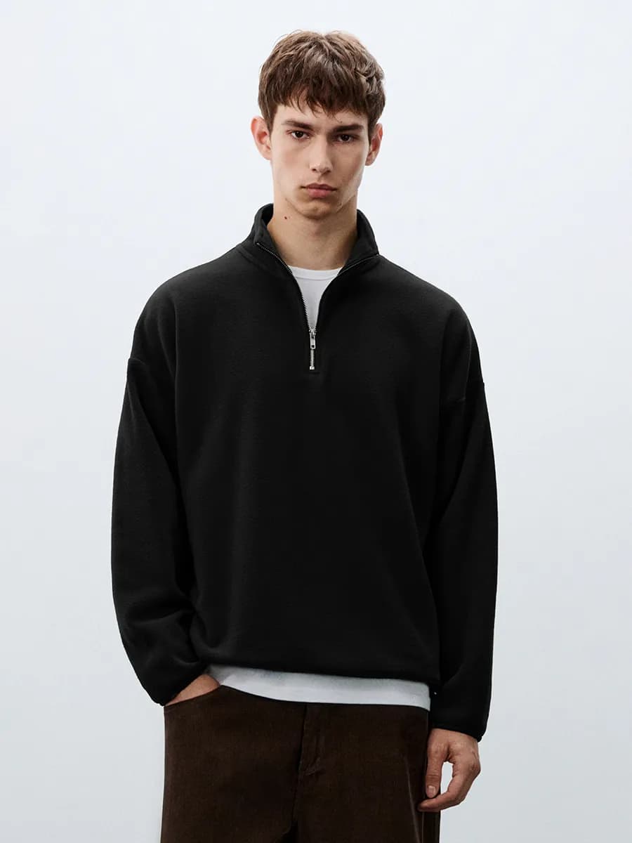 Толстовка флисовая с молнией