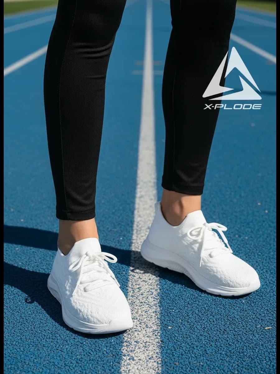 Дышащие текстильные кроссовки для фитнеса и зала