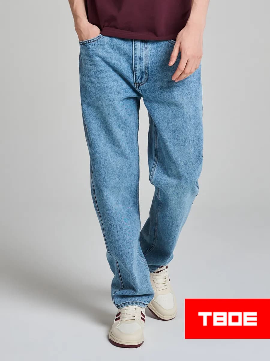 Джинсы прямые классические