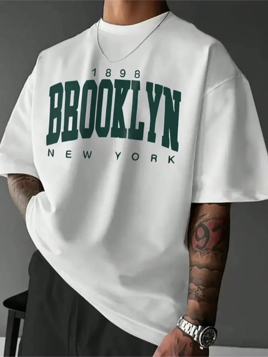 Футболка с принтом Brooklyn 1898