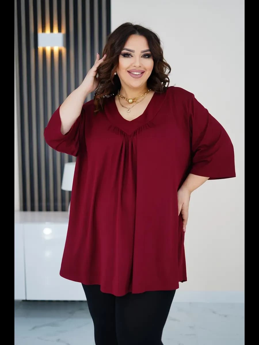 Блузка больших размеров