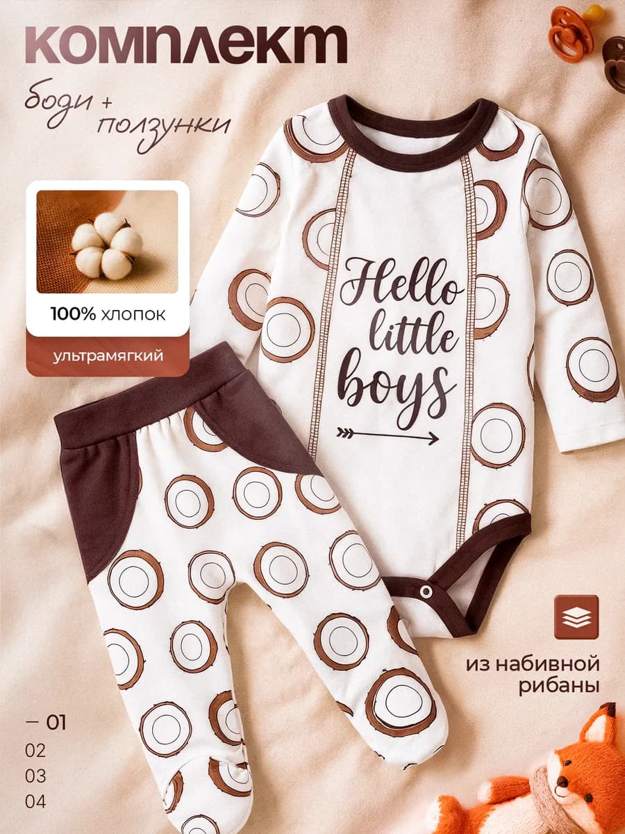 Набор боди для малышей