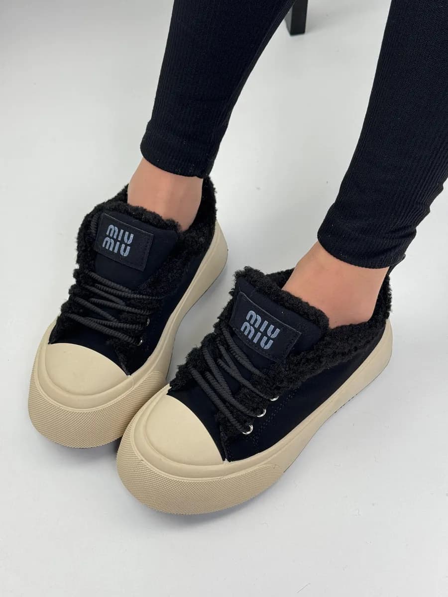 Кеды с мехом