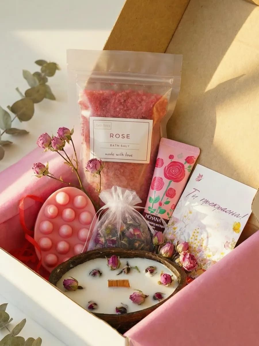 Подарочный набор косметики для тела