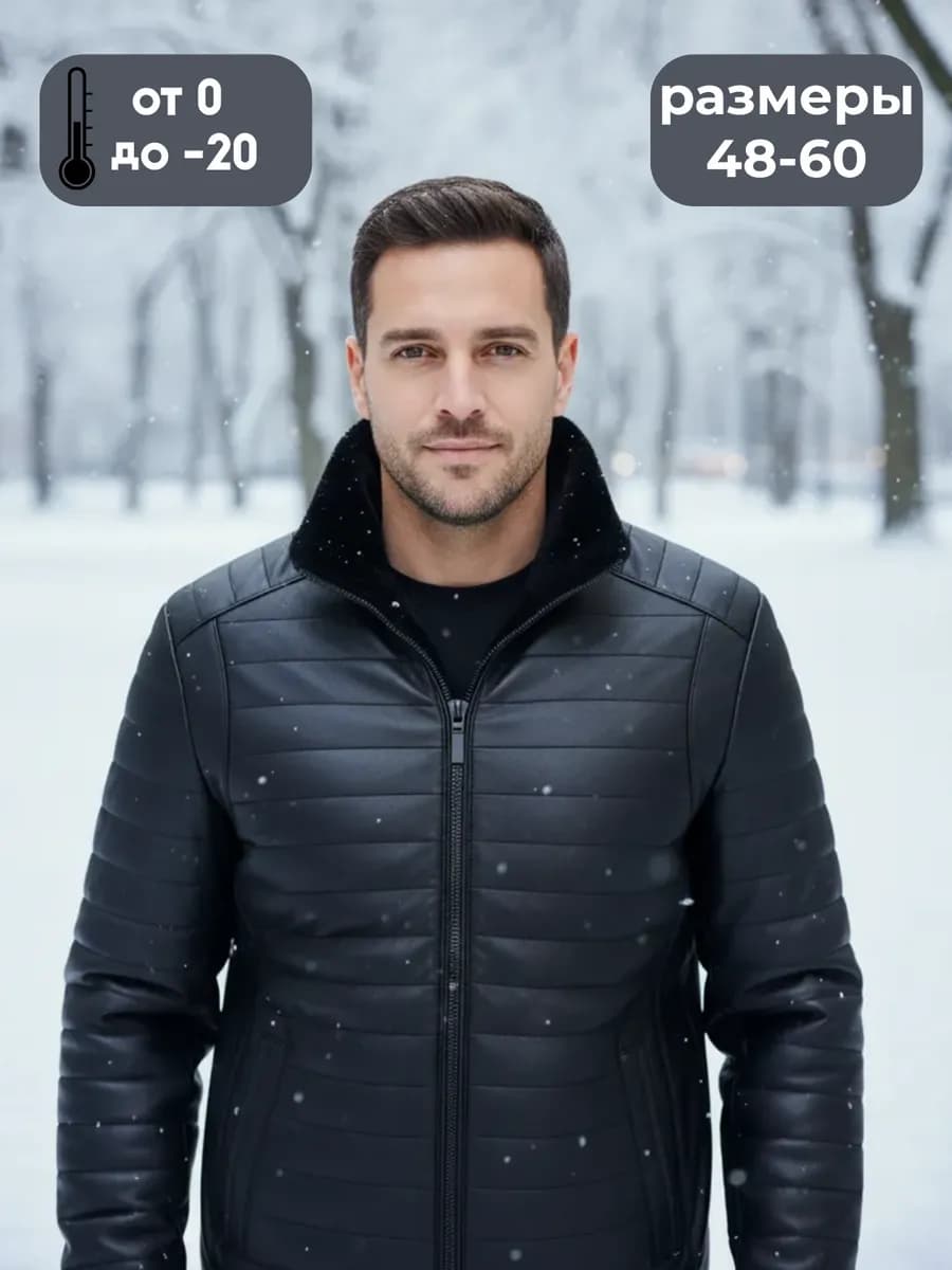 Куртка зимняя с мехом