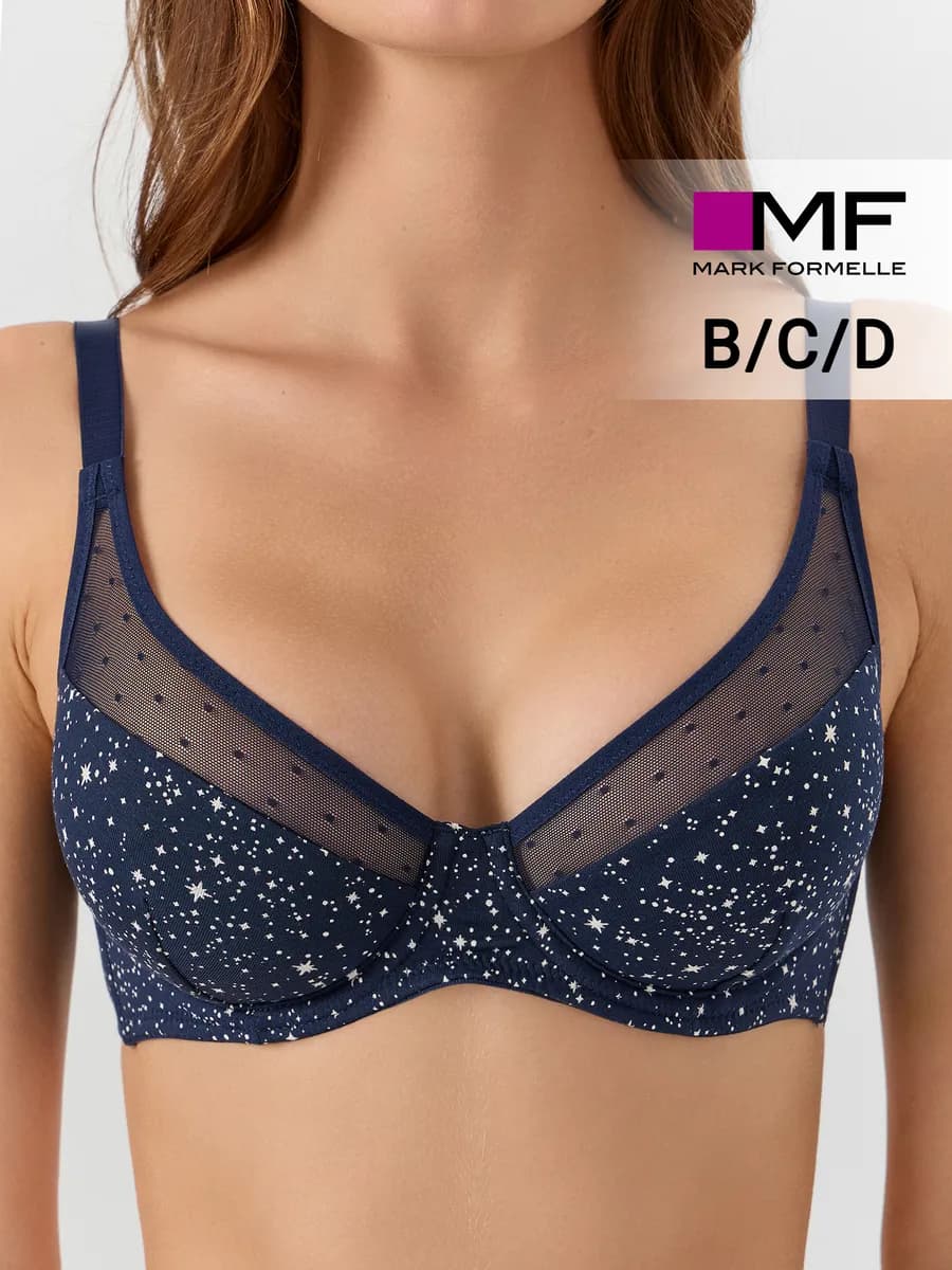 Бюстгальтер женский без пуш-ап сетка