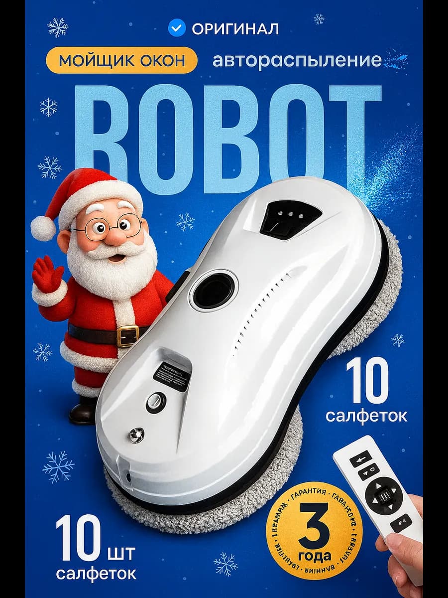 Мощный робот мойщик окон - фото 1