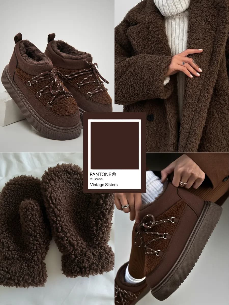 Угги зимние короткие натуральная замша