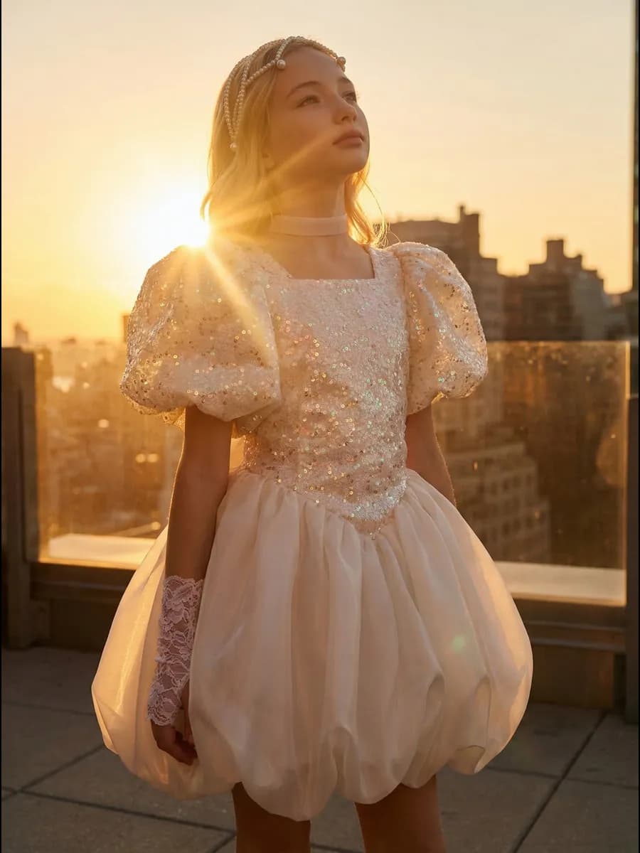 Нарядное платье пышное на праздник и утренник, выпускной