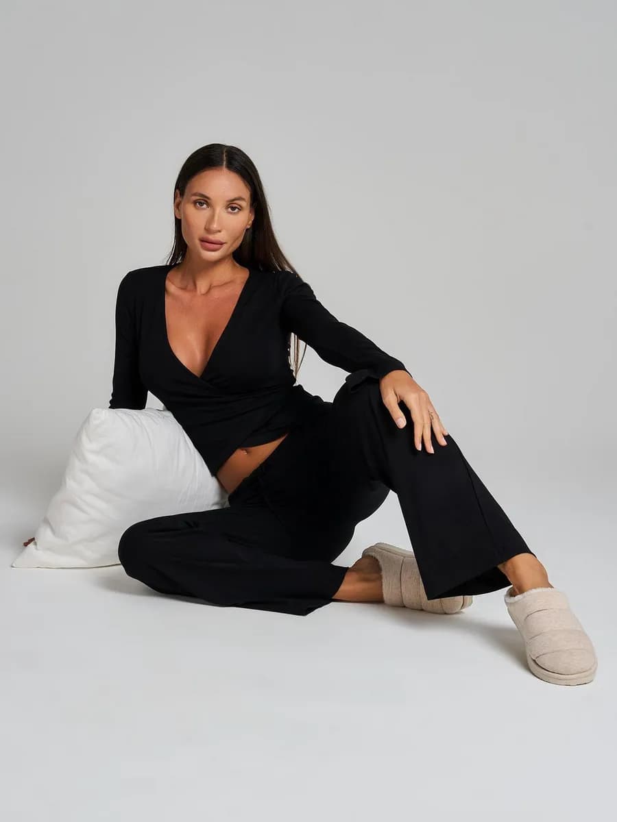 Костюм домашний с брюками