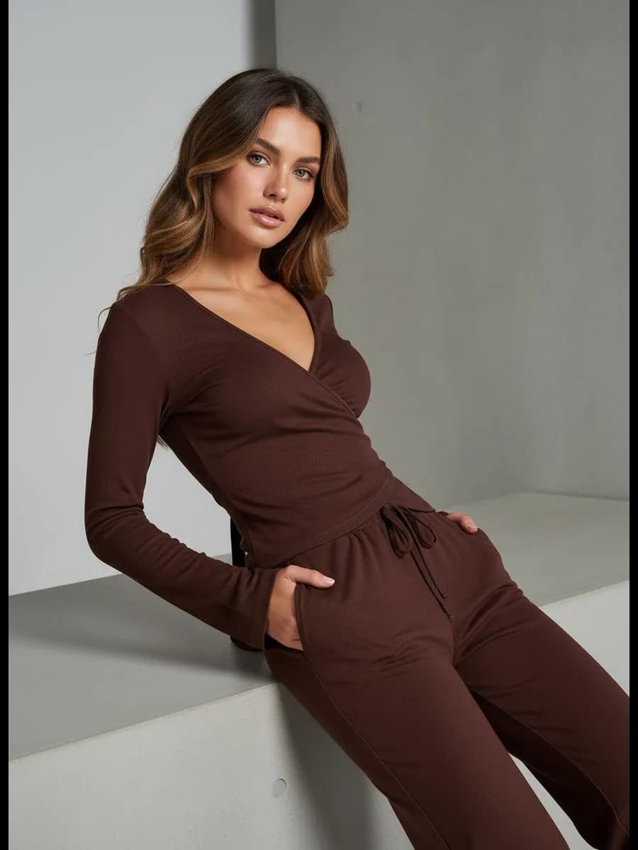 Костюм домашний с брюками