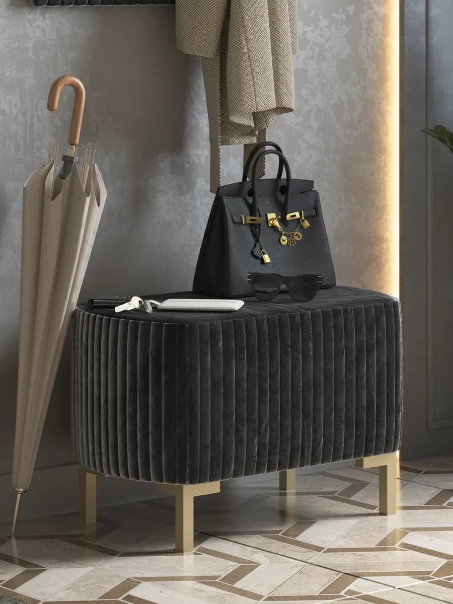 пуф банкетка в прихожую Рич 4.1