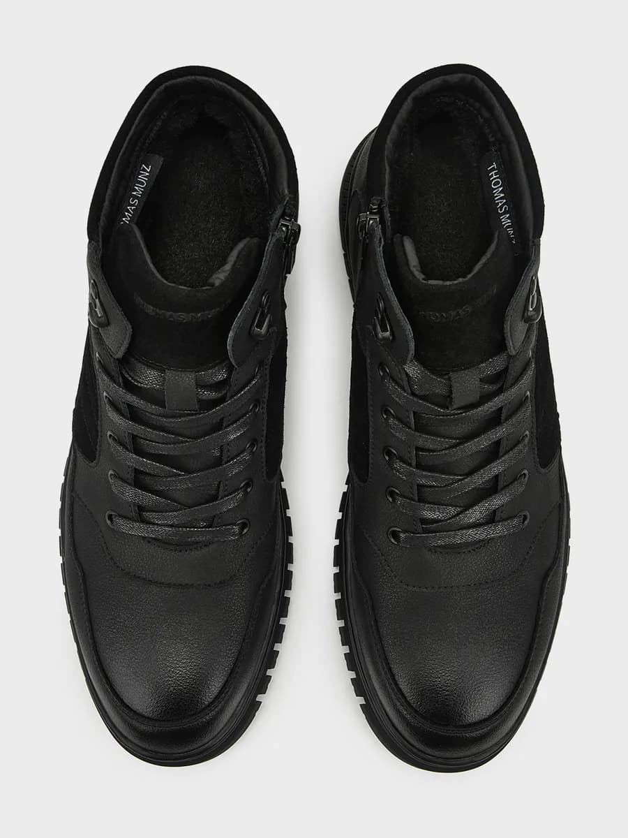 Ботинки зимние натуральная кожа спортивные