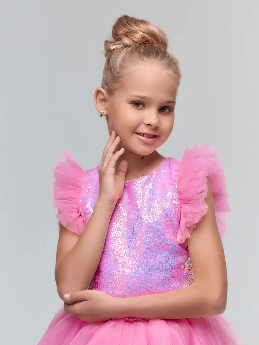 Топ нарядный с пайетками