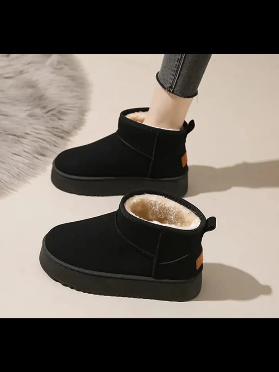 Зимние угги на платформе - фото 1